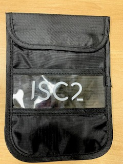 Badge holder with Pouch, ISC2 (on front)